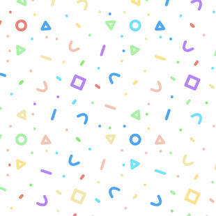 多彩几何图案背景