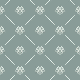 浅蓝底雪花几何图案纹理