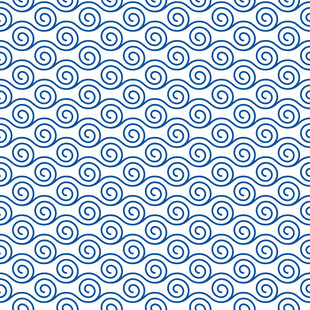 蓝白螺旋图案纹理背景