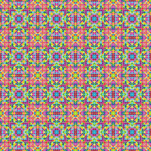 多彩几何图案无缝背景