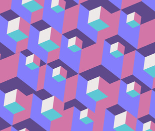 几何立体图案背景纹理