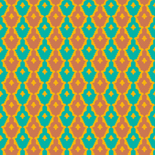 几何图案彩色无缝背景