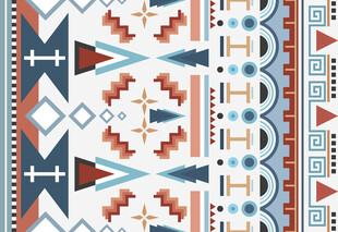 民族风几何图案装饰素材