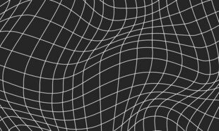 黑白网格扭曲抽象背景图