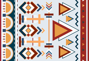 几何图案民族风装饰元素