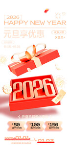 2026新年礼盒喜庆展示