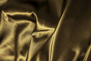 金色绸缎纹理特写