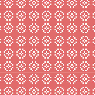 粉色几何花纹无缝图案