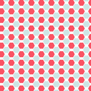 粉色圆点几何图案背景