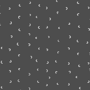 灰色背景上的月牙图案