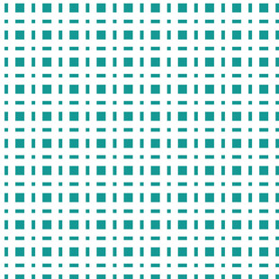 蓝绿色几何方块底纹图案