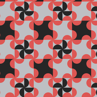 几何图案无缝拼接背景