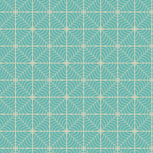 蓝绿色几何图案背景