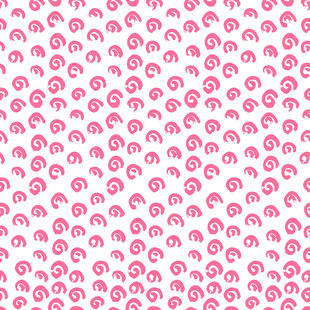 粉色圆形图案无缝背景