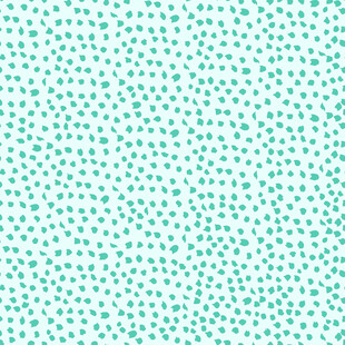 清新绿底白点图案背景