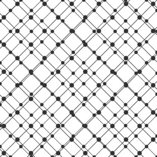 黑白几何网格图案背景