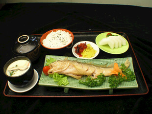 日式精美烤鱼套餐