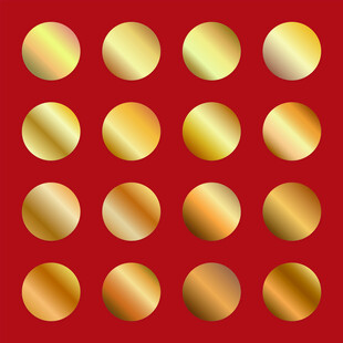 金色渐变图案