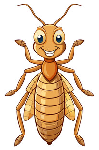 可爱卡通蚂蚁形象