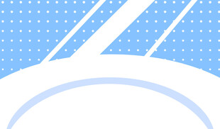 简约蓝白几何线条图案