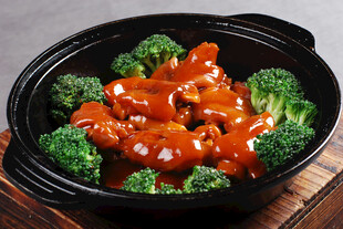 煲仔锅菜品怪味猪手煲