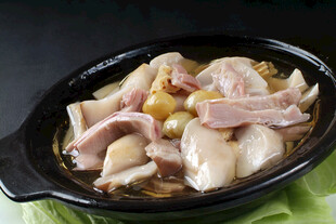 煲仔锅菜品川菜支竹香肚煲