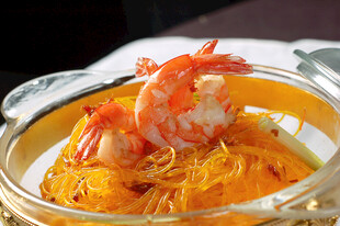 煲仔锅菜品干捞粉丝煲