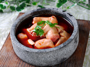 煲仔锅菜品大菜石锅香水蹄花