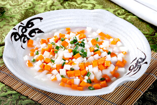 煲仔锅菜品茨实淮山金瓜煲