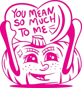 可爱南瓜表达深情话语