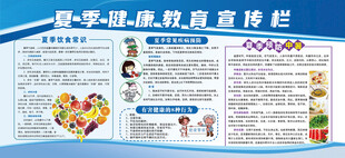 夏季健康宣传 