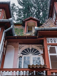 欧式复古木屋外观景致