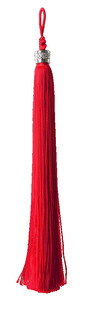红色流苏挂饰