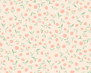 清新花卉图案背景