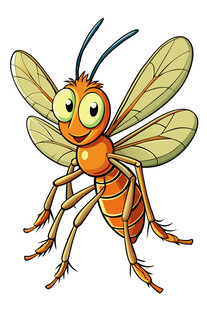 可爱卡通黄蜂形象