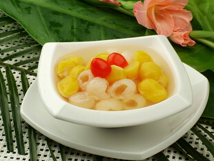 蜜汁板栗泡龙眼