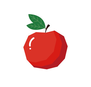苹果插画素材