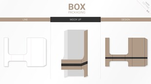 简约几何BOX设计元素
