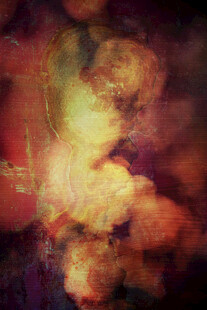 梦幻抽象色彩烟雾画面