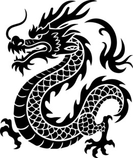 传统龙图腾图案