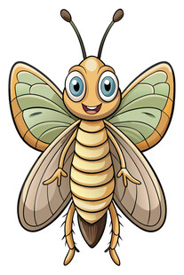 可爱卡通蜜蜂形象