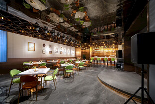 时尚现代风餐厅室内场景