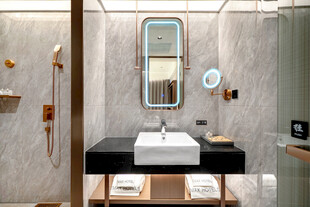 现代简约风浴室洗手台