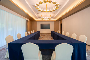 现代风格会议室布置