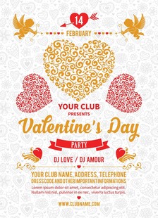 情人节浪漫装饰设计素材