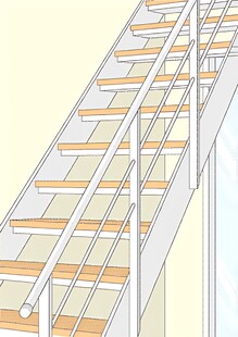 现代简约风格楼梯设计图