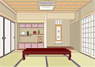 日式传统风格室内空间