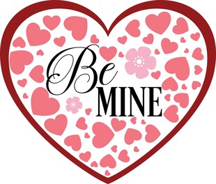 心形图案Be Mine