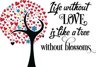 爱心树与爱的名言