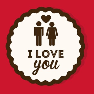 我爱你情侣图标